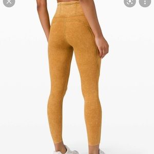 Lulu lemon acid wash leggings